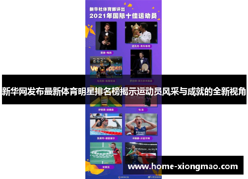 新华网发布最新体育明星排名榜揭示运动员风采与成就的全新视角